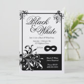 Invitation de Black & White Party (Debout devant)
