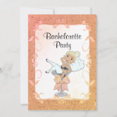 Invitation de Blond Haired Bachelorette Party (Devant)