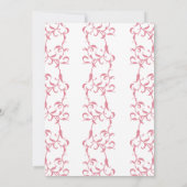 Invitation de boda decorada con hojas de acanto (Dos)