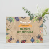 Invitation de bogues vintages (Debout devant)