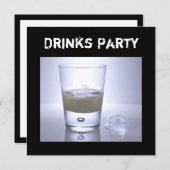 Invitation de boissons (Devant / Derrière)