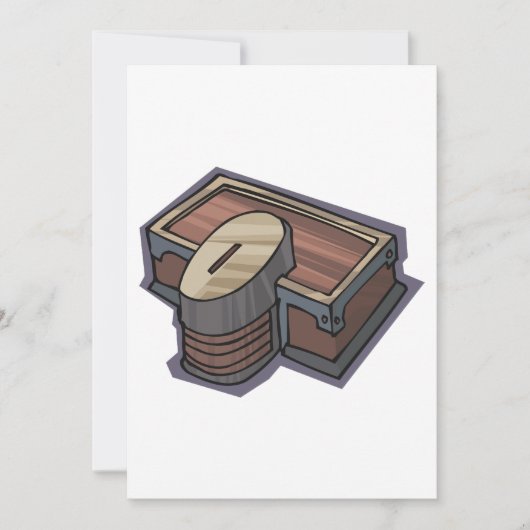 Invitation de boîte Alms (Devant)