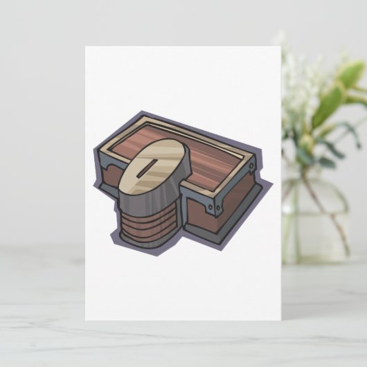 Invitation de boîte Alms (Debout devant)