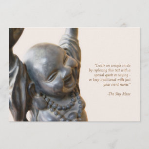 Invitation de Bouddha riant