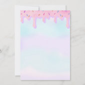 Invitation de boue de sirène, invitation de partie (Dos)