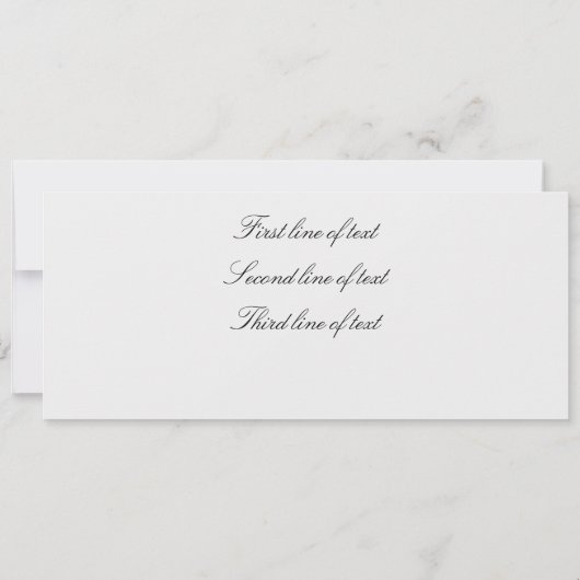 Invitation de bougies (Dos)