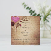 Invitation de boule de Saint-Valentin (Debout devant)