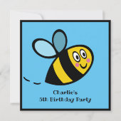 Invitation de bourdon personnalisé (Devant)