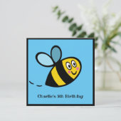 Invitation de bourdon personnalisé (Debout devant)