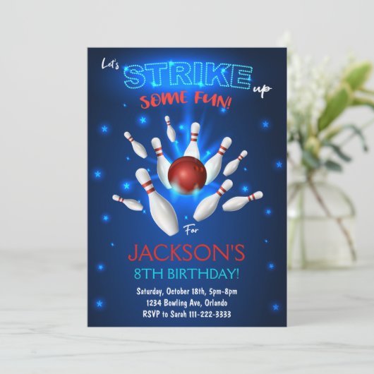 Invitation de Bowling, Invitation de Bowling (Debout devant)