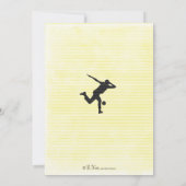 Invitation de Bowling Party - Rose (Dos)