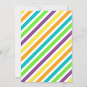 Invitation de Bowling pour une fête d'anniversaire (Dos)