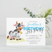 Invitation de Boy Cow (Debout devant)