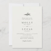 Invitation de branche d'olivier (Devant)