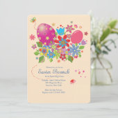 Invitation de brillant de Pâques (Debout devant)