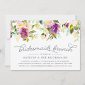 Invitation de Brunch Bridesmaitres en flamme (Devant)