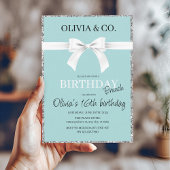 Invitation de brunch d'anniversaire Petit déjeuner