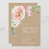 Invitation de brunch de dames du jour de Galentine (Devant / Derrière)