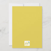 Invitation de brunch de jardin (Dos)