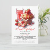 Invitation de brunch de la fête des mères - Affair (Debout devant)