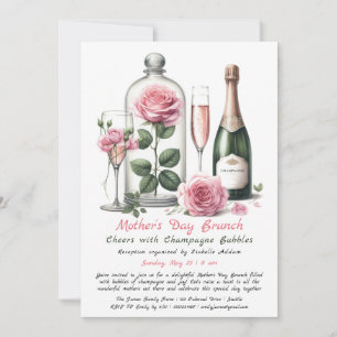 Invitation de brunch de la fête des mères - Champa