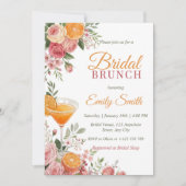 Invitation de brunch de mariage Citrus, Citrus (Devant)