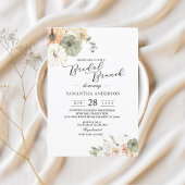 Invitation de brunch de mariage d'automne | Citrou