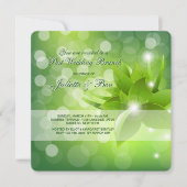 Invitation de brunch de mariage de courrier de (Devant)