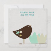 Invitation de brunch de Pâques (Dos)