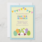 Invitation de brunch de Pâques (Devant)