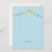 Invitation de brunch de Pâques (Dos)