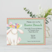 Invitation de Brunch de Pâques (Debout devant)