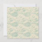 Invitation de Brunch de Pâques vintage (Dos)