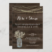 Invitation de brunch du lendemain de mariage (Devant / Derrière)