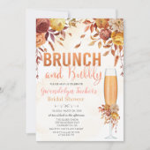 Invitation de Brunch et de Bubbly (Devant)