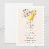 Invitation de Brunch et de Bubbly (Devant / Derrière)