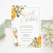 Invitation de Brunch et de Bubbly