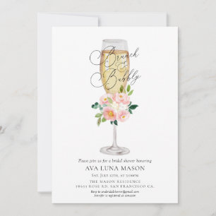 Invitation de Brunch et de Bubbly