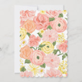 Invitation de Brunch et de Bubbly (Dos)