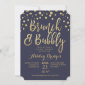 Invitation de Brunch et de Bubbly (Devant)