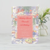 Invitation de Brunch Floral (Debout devant)