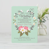 Invitation de Brunch Mariage de la Poste de couron (Debout devant)