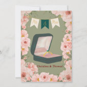 Invitation de Brunch nuptial (Dos)