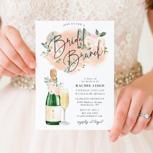 Invitation de brunch nuptiale Dreamme Floral V2