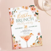 Invitation de brunch pour les 30 ans de cocktail f