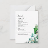 Invitation de budget de fête de week-end de Bachel (Dos)