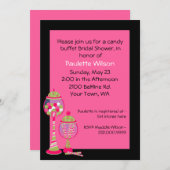 Invitation de buffet de sucrerie de Fête de la (Devant / Derrière)