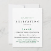 Invitation de Bulldog en France (Dos)