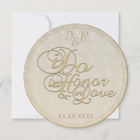 Invitation de bulle de champagne (Devant)