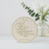 Invitation de bulle de champagne (Debout devant)